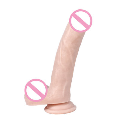 S-WBC10031 Pvc Super Soft Dildo Immenso Soft Dildo ROHS Strong Suction Cup