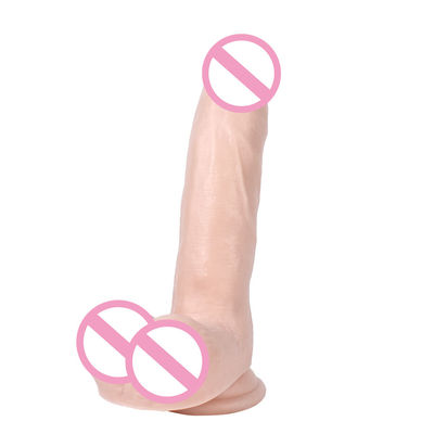 S-WBC10031 Pvc Super Soft Dildo Immenso Soft Dildo ROHS Strong Suction Cup