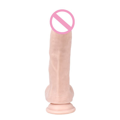 S-WBC10031 Pvc Super Soft Dildo Immenso Soft Dildo ROHS Strong Suction Cup
