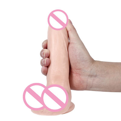 S-WBC10031 Pvc Super Soft Dildo Immenso Soft Dildo ROHS Strong Suction Cup