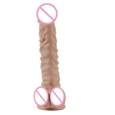 350g 215mm spesse donne dildo silicone liquido extra morbido dildo gomma sex toys