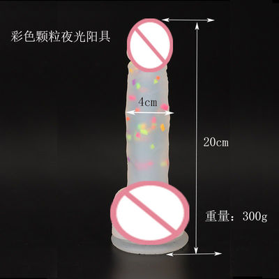 18 x 4 cm pene maschio silicone gomma sex toys realistico pene dildo per donna