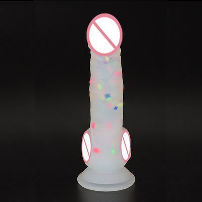 18 x 4 cm pene maschio silicone gomma sex toys realistico pene dildo per donna