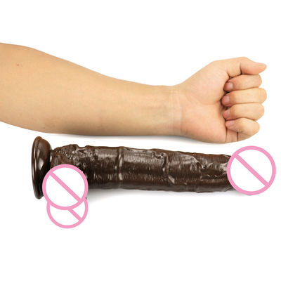 10 pollici Xxl Realistico Dildo Doppio Dildo Custom Gummy Real Feel Big Dog Cock