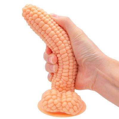 Grande dildo a forma di mais Realistic Penis Corn Cob Dildo 245g
