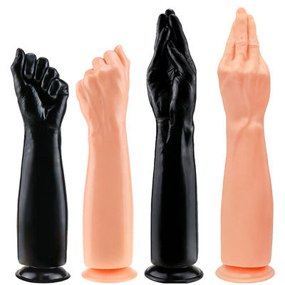 Mani in PVC Dildo Tentacolo Giocattoli sessuali Mani di pugni enormi Dildo Penis Butt