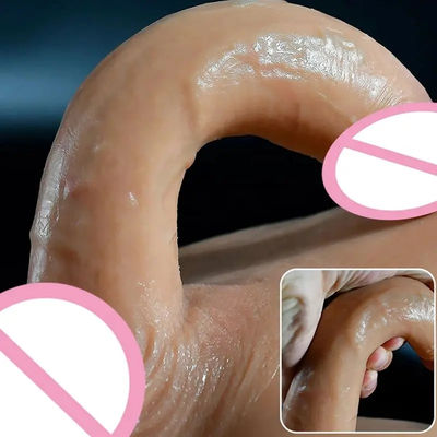 Uomini biancheria intima maschile pene artificiale cinghia su dildo mutande buco solido 820g