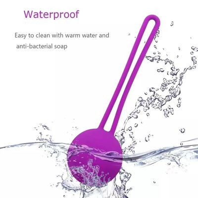 Calcio di Kegel Vibratore di silicone Esercizio vaginale Pesi Kegel Per Donne
