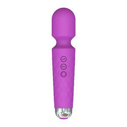 Donna senza fili giocattolo sessuale ricaricabile per adulti Clitoride cristallino Mini bacchetta vaginale Vibratore