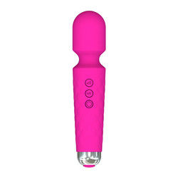 Donna senza fili giocattolo sessuale ricaricabile per adulti Clitoride cristallino Mini bacchetta vaginale Vibratore