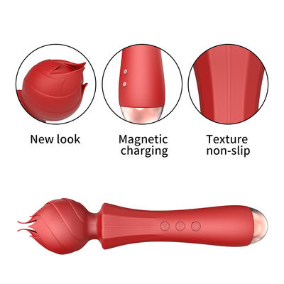Carica USB Vibratore G-spot grande 24 cm Vibratore portatile sexy 238g