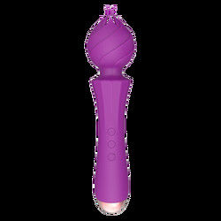 Carica USB Vibratore G-spot grande 24 cm Vibratore portatile sexy 238g
