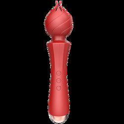 Carica USB Vibratore G-spot grande 24 cm Vibratore portatile sexy 238g