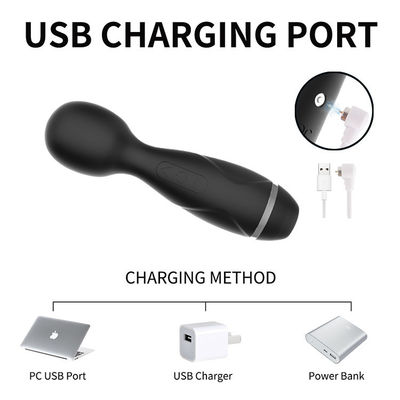 Mini Wireless Giappone AV Bastone Ragazze Pussy succhiando nero massaggio Vibratore Bastone