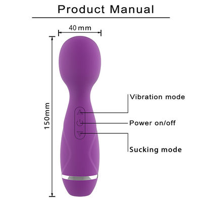 Mini Wireless Giappone AV Bastone Ragazze Pussy succhiando nero massaggio Vibratore Bastone