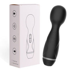 Mini Wireless Giappone AV Bastone Ragazze Pussy succhiando nero massaggio Vibratore Bastone