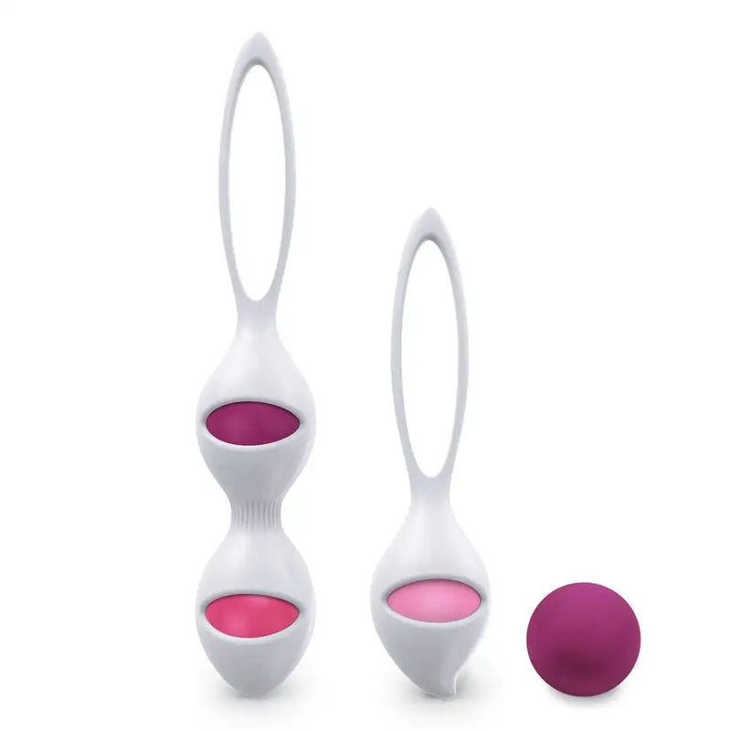 CE Vibratore giocattolo per adulti Kegel Ball 35 X 140mm Donne postpartum Stretto del pavimento pelvico