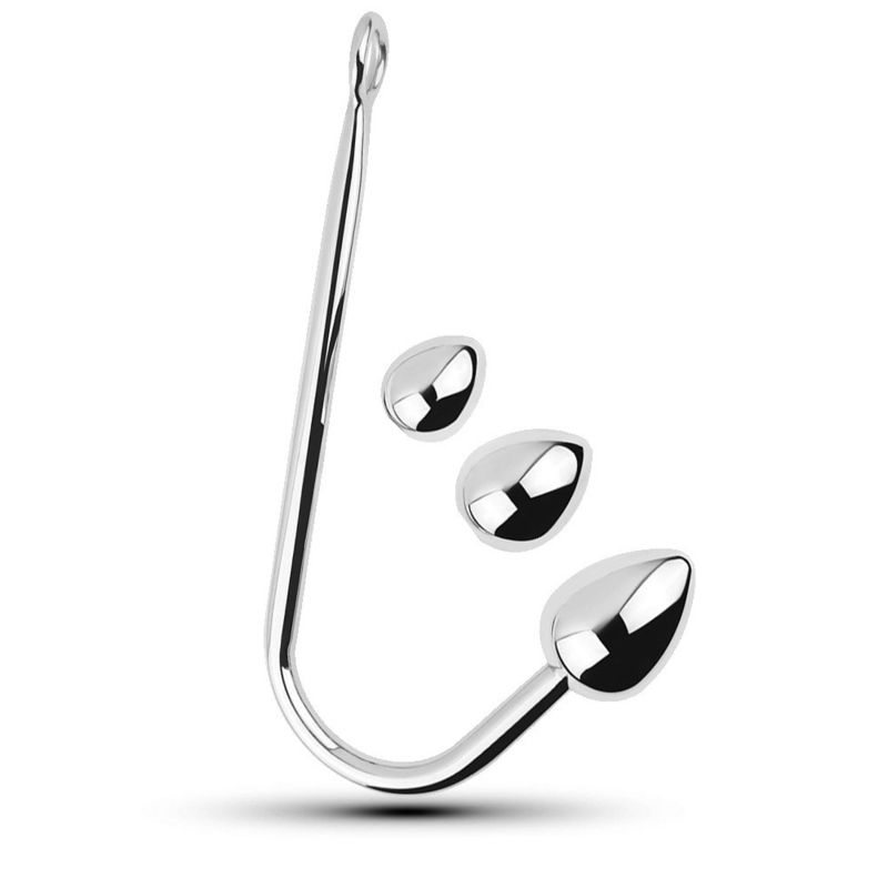 Cage Anal Plug Sex Toys Acciaio Inossidabile Anal Toy Per Uomini Ganci Cock Set Con Palla Regolabile