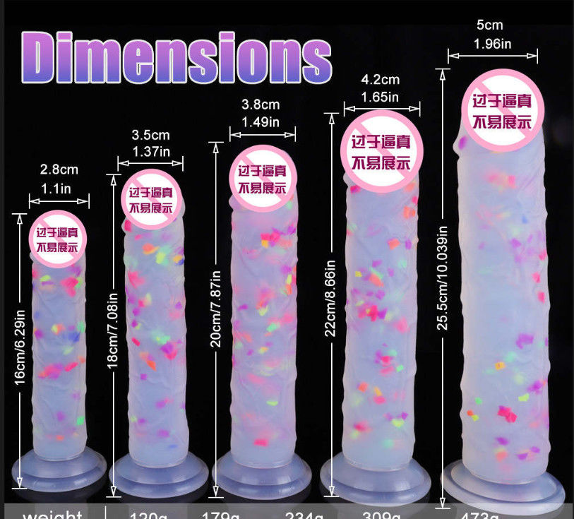 21.5 x 4cm Realistico Dildo di gomma pene artificiale anale maschile Silicone liquido morbido
