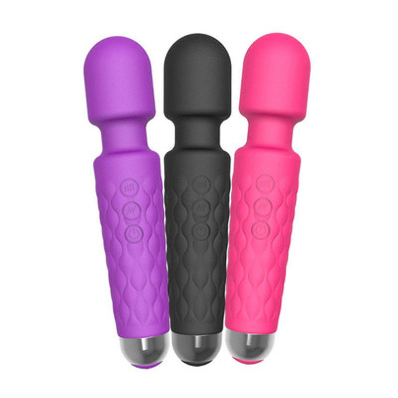 Dispositivo di massaggio a vibrazione a 8 velocità 205mm G Spot Vibratore Sex Toy Body Pussy