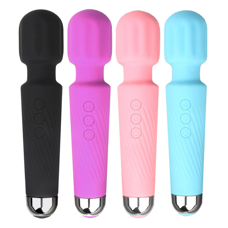 Donna giocattoli sessuali in silicone massaggiatore bacchetta magica portatile vibratore ricaricabile per clitoride